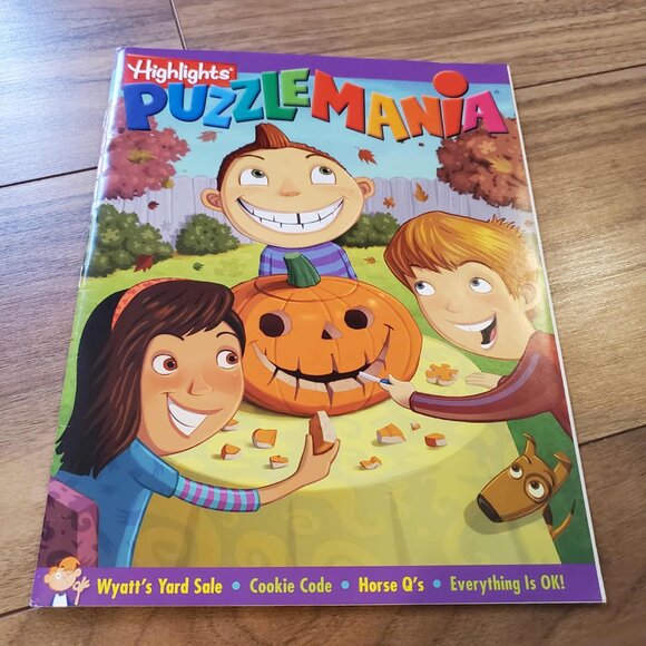 Highlights Puzzlemania Magazine  7 Piece Lot (Ages 6–12) - Picture 8 of 8